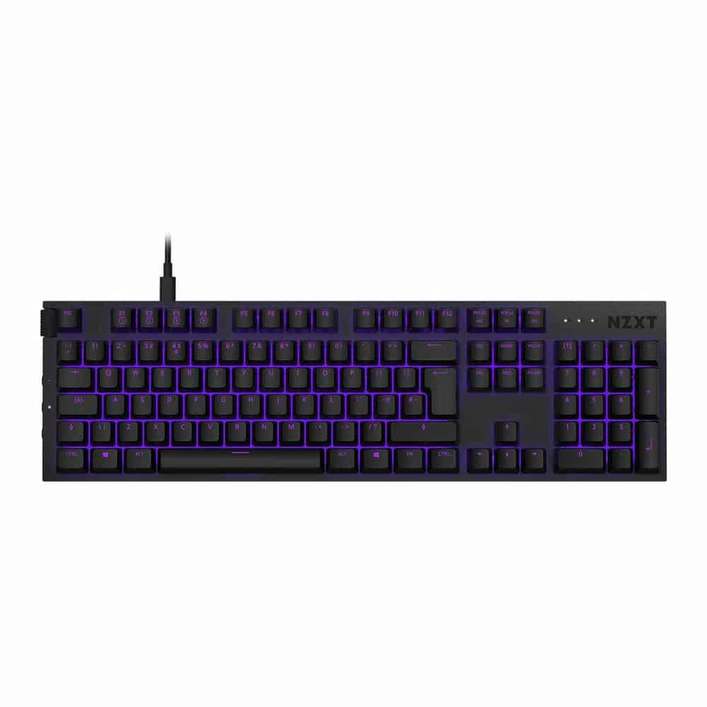 (image for) NZXT FUNCTION Gateron RGB Red Linear Modular Mechanical Gaming Keyboard